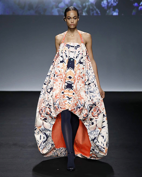 Gina Guo look from Supima Design Competition 2019